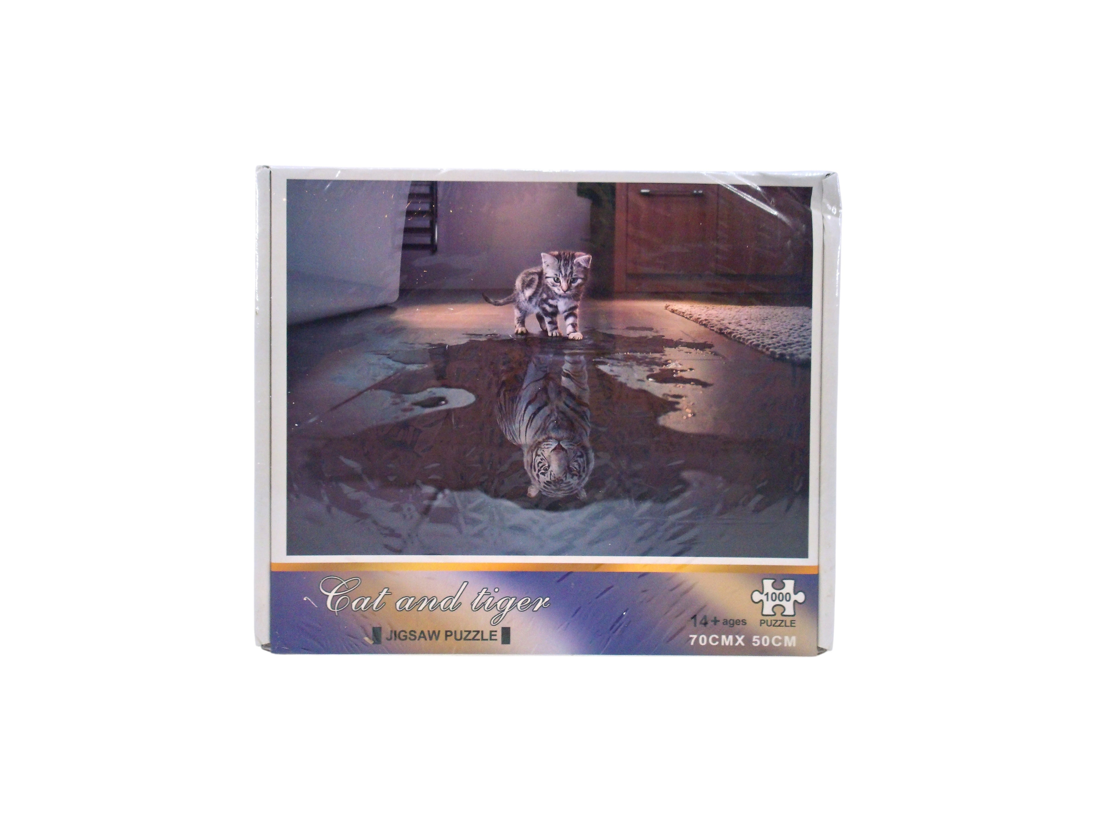 Puzzle - Cat and tiger - 1000 pièces