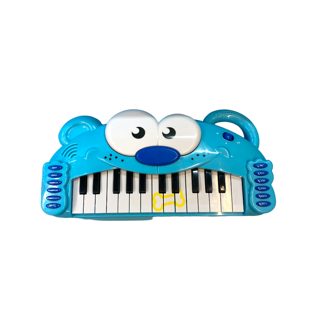 Mon clavier animaux rigolo bleu