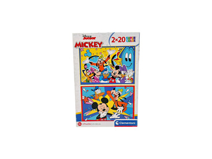 Puzzle - Mickey et ses amis - 2x20 pièces