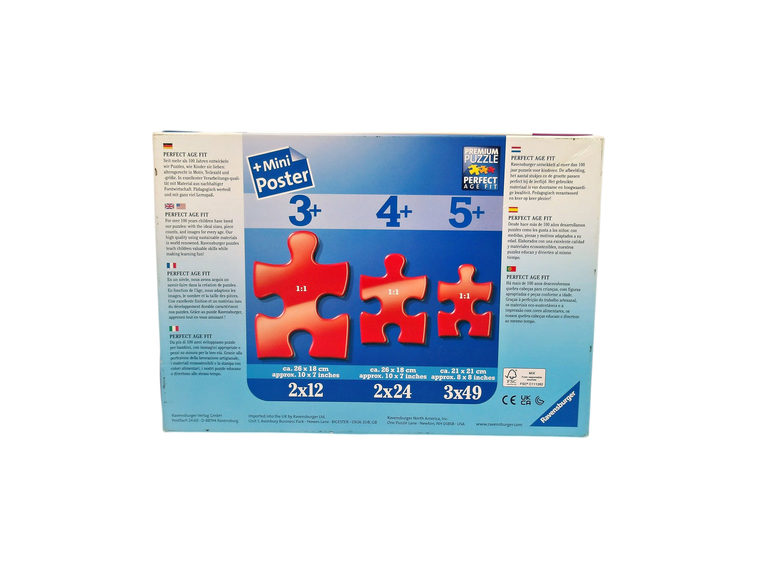 Puzzle Disney - Les princesses réunies - 2 x 24 pièces- Édition 2013