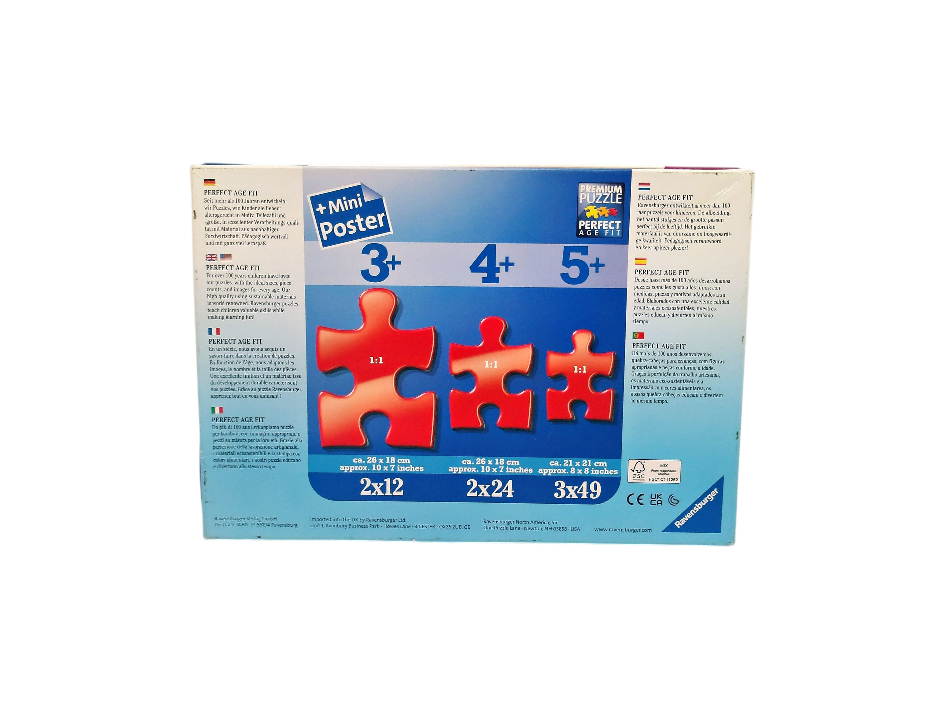 Puzzle Disney - Les princesses réunies - 2 x 24 pièces- Édition 2013