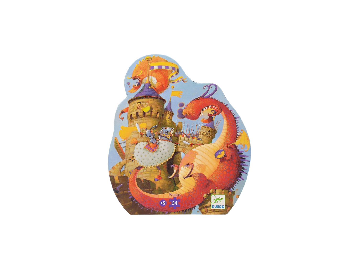 Puzzle - Vaillant et le Dragon - 54 pièces