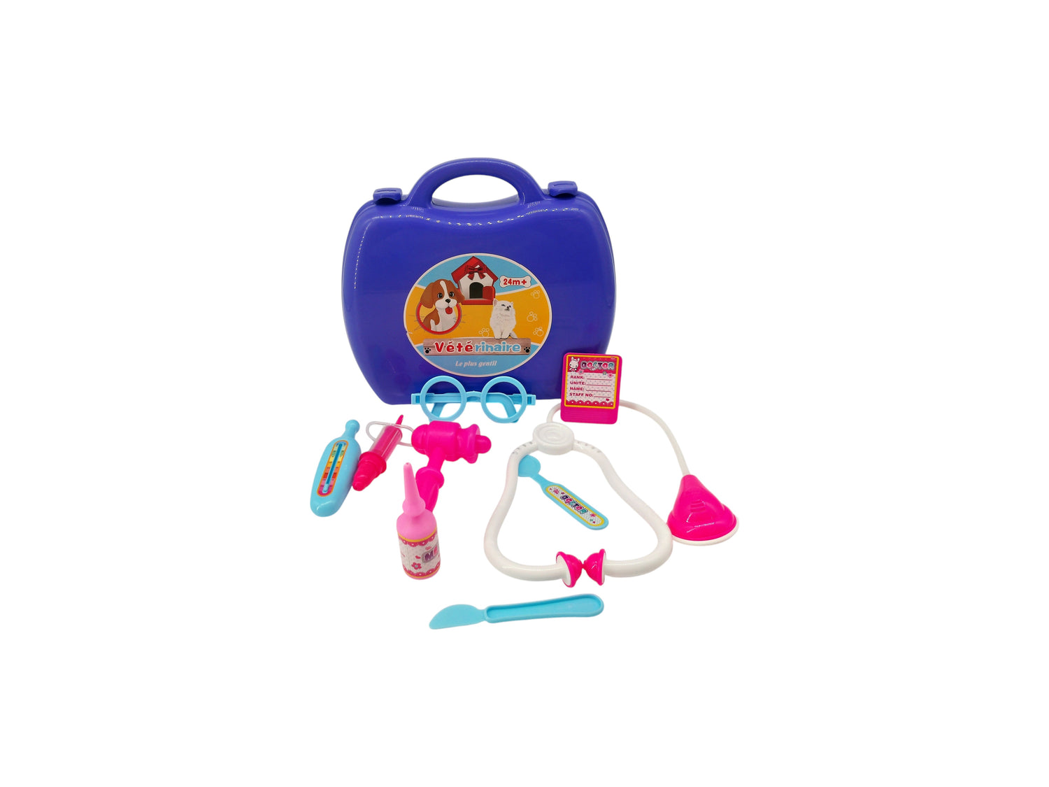 Malette de vétérinaire- x9 accessoires 