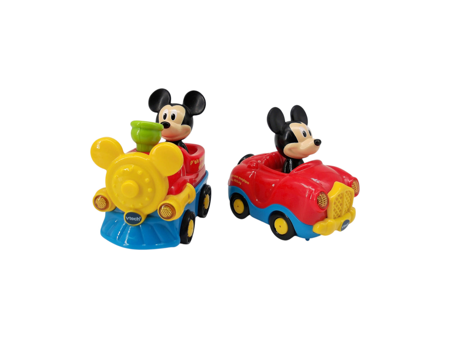 Voitures Tut Tut Bolides - Train et cabriolet - x2