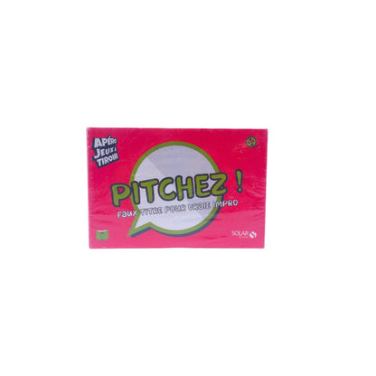 Pitchez ! Faux titre pour vraie impro