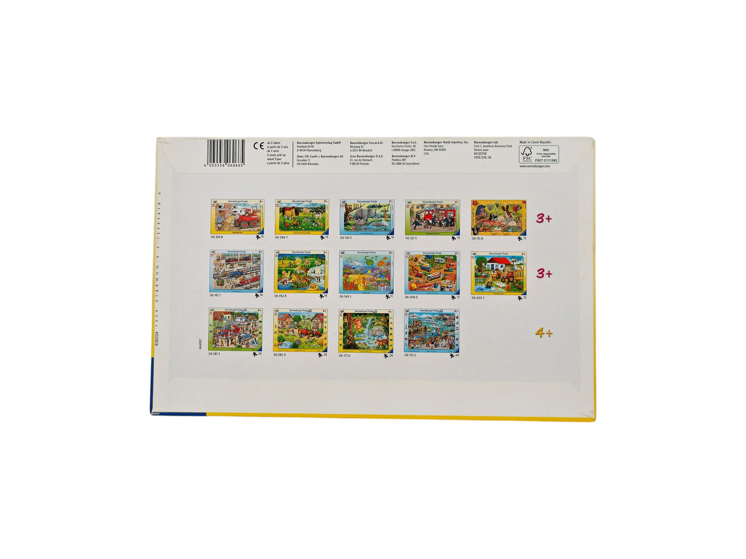 Puzzle - Affectueux animaux - 15 pièces