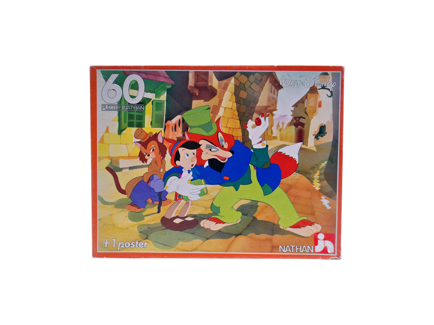 Puzzle - Le rapt de Pinocchio - 60 pièces- Édition 1989