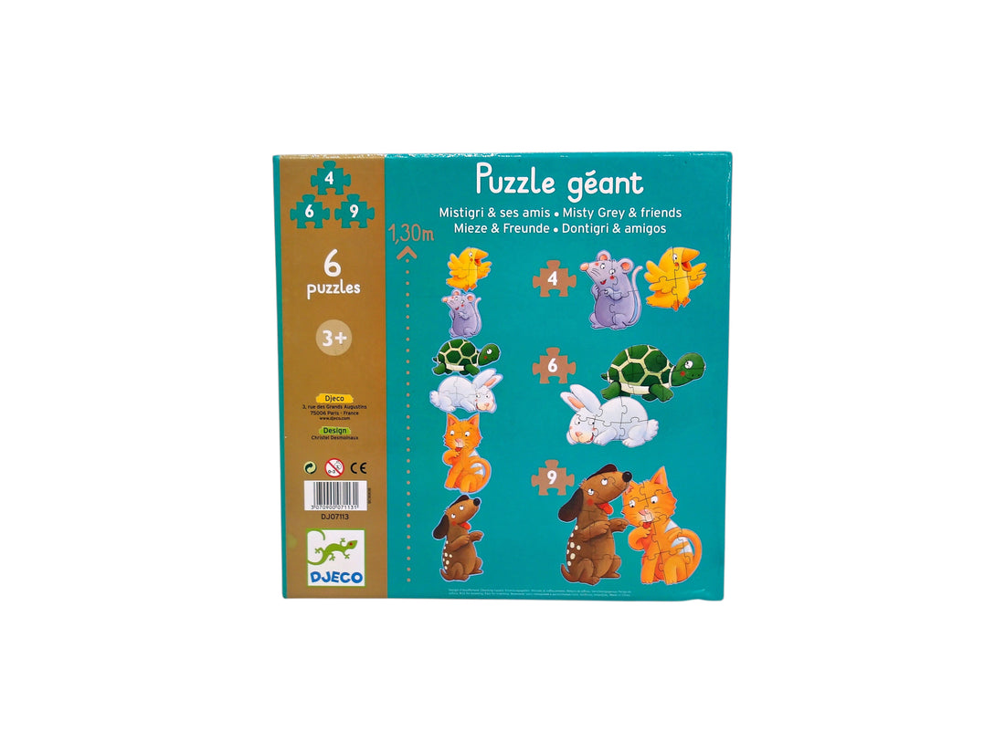 Puzzle géant - Mistrigri et ses amis - x6