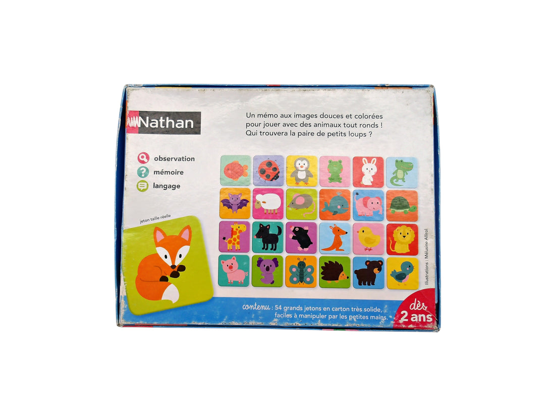 Mémo des bébés animaux- Édition 2013