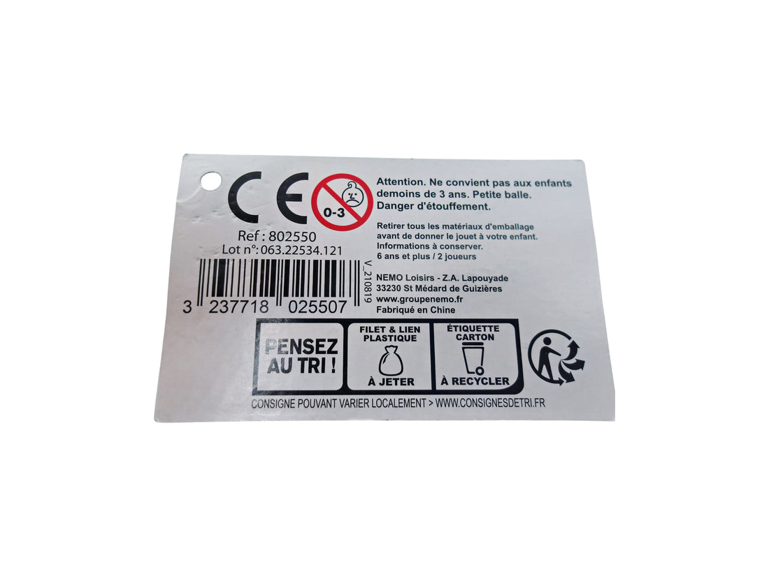 Set de 2 raquettes de plage avec balle