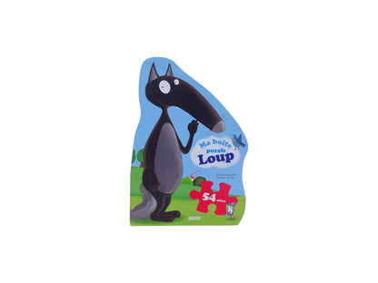 Ma boîte puzzle Le Loup - 54 pièces