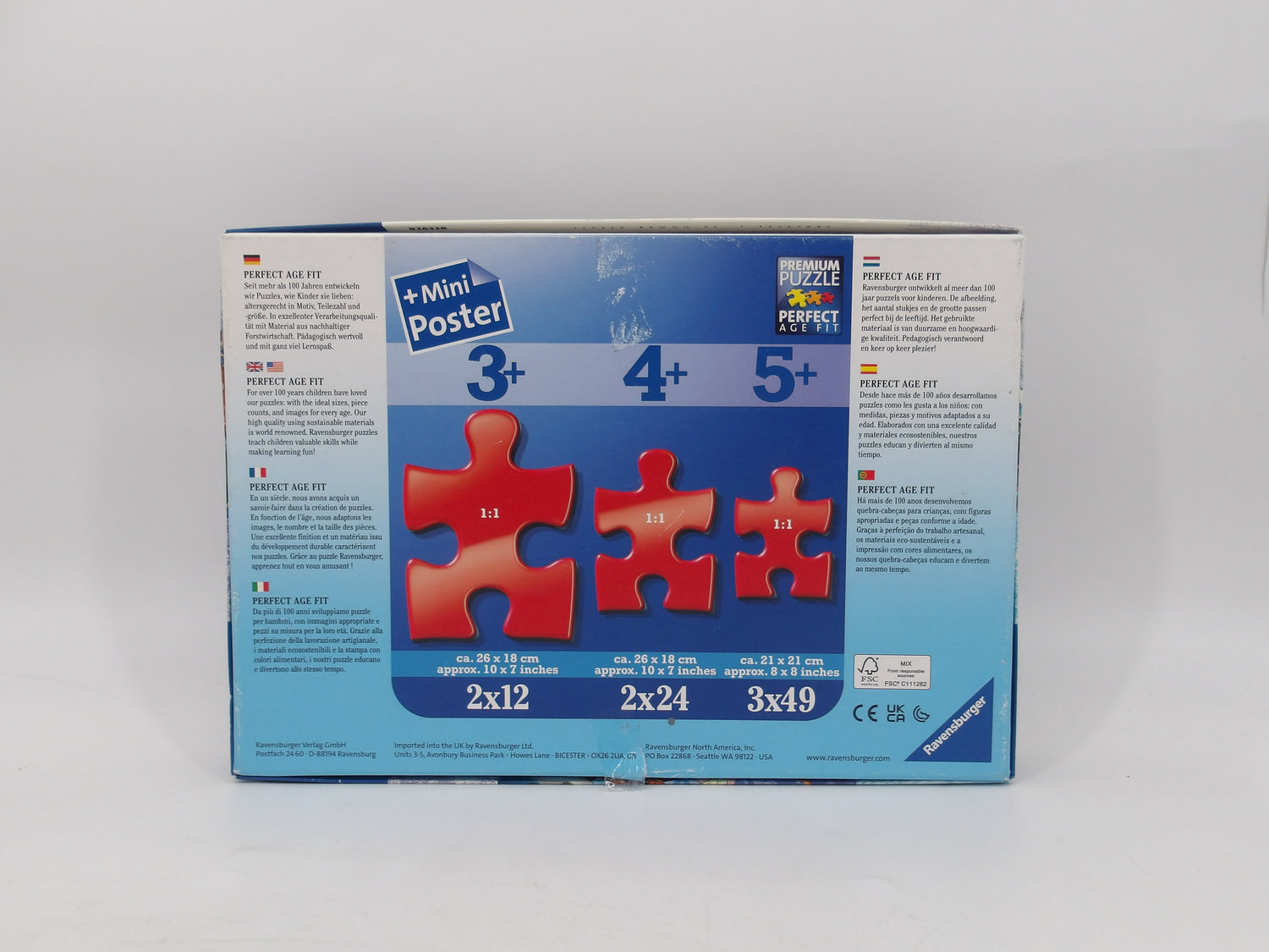 Puzzle Disney - Reine des neiges - 2x24 pièces- Édition 2016