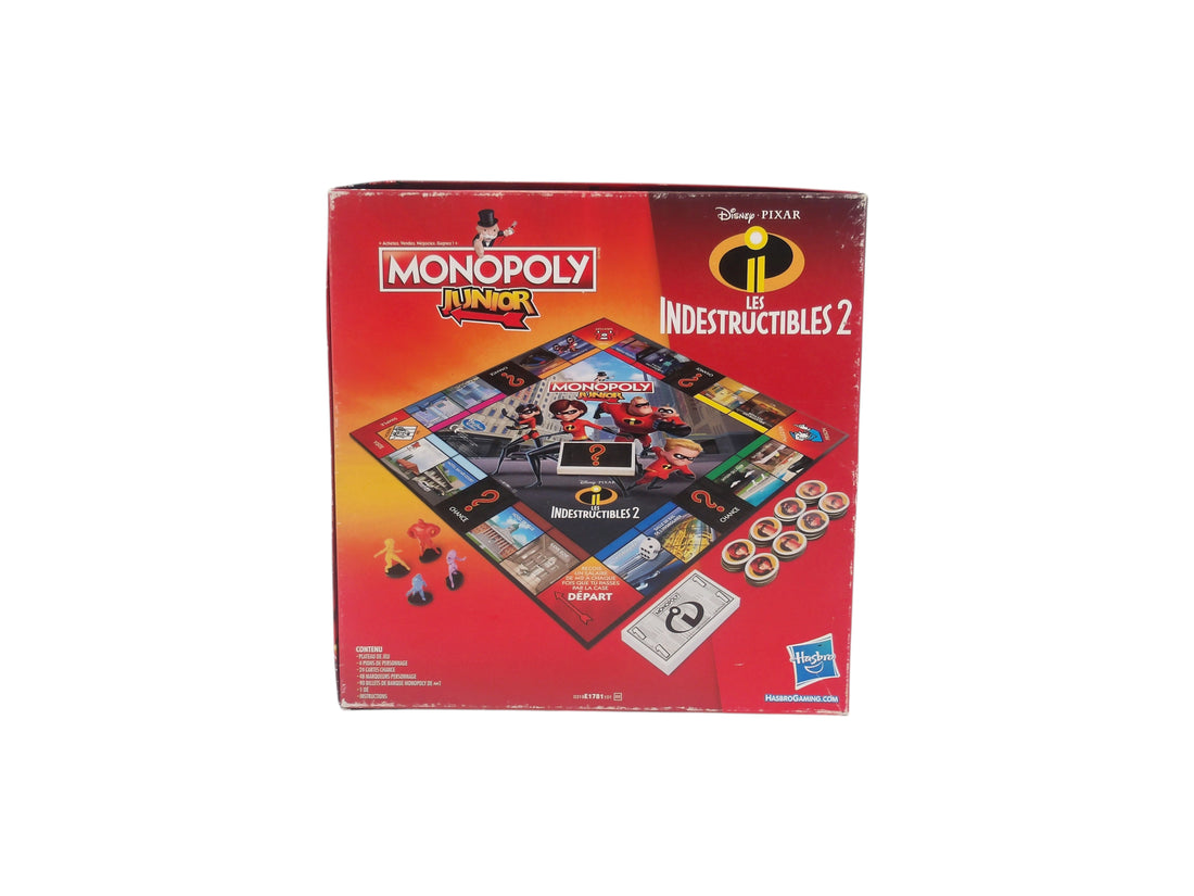 Monopoly Junior - Les indestructibles 2- Édition 2017