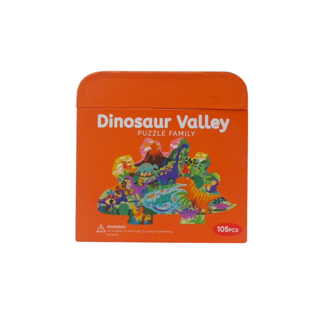 Puzzle - Dinosaur valley - 105 pièces