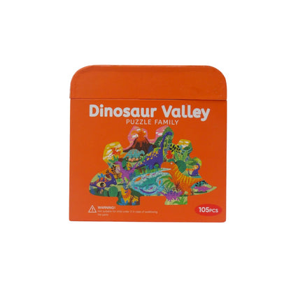 Puzzle - Dinosaur valley - 105 pièces