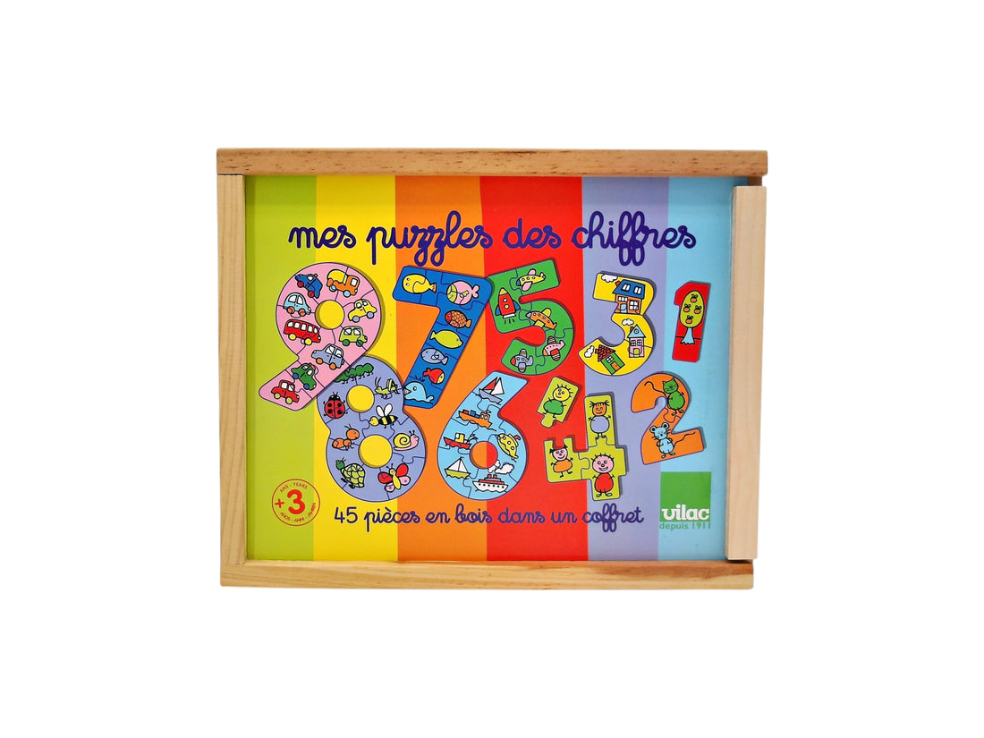 Puzzle des chiffres - 45 pièces