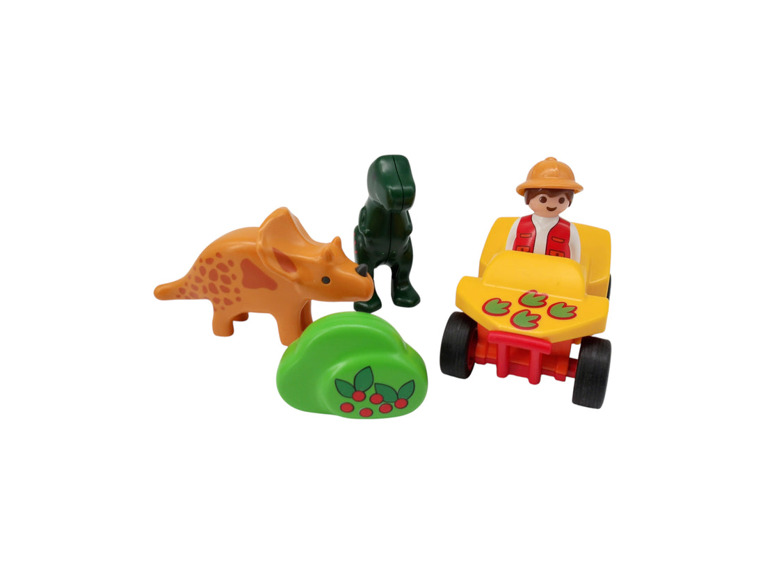 Playmobil 1..2.3 - Explorateur et dinosaures - Set 9120