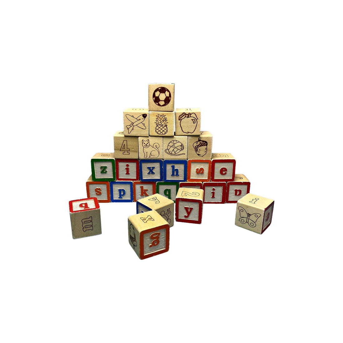 Cube en bois - x26