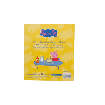 Peppa fait des crêpes