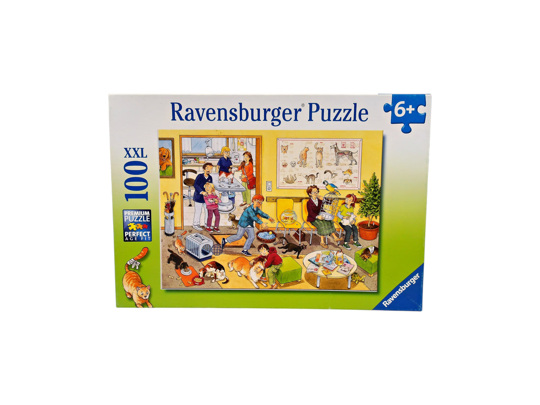 Puzzle - Chez le vétérinaire - 100 pièces- Édition 2011