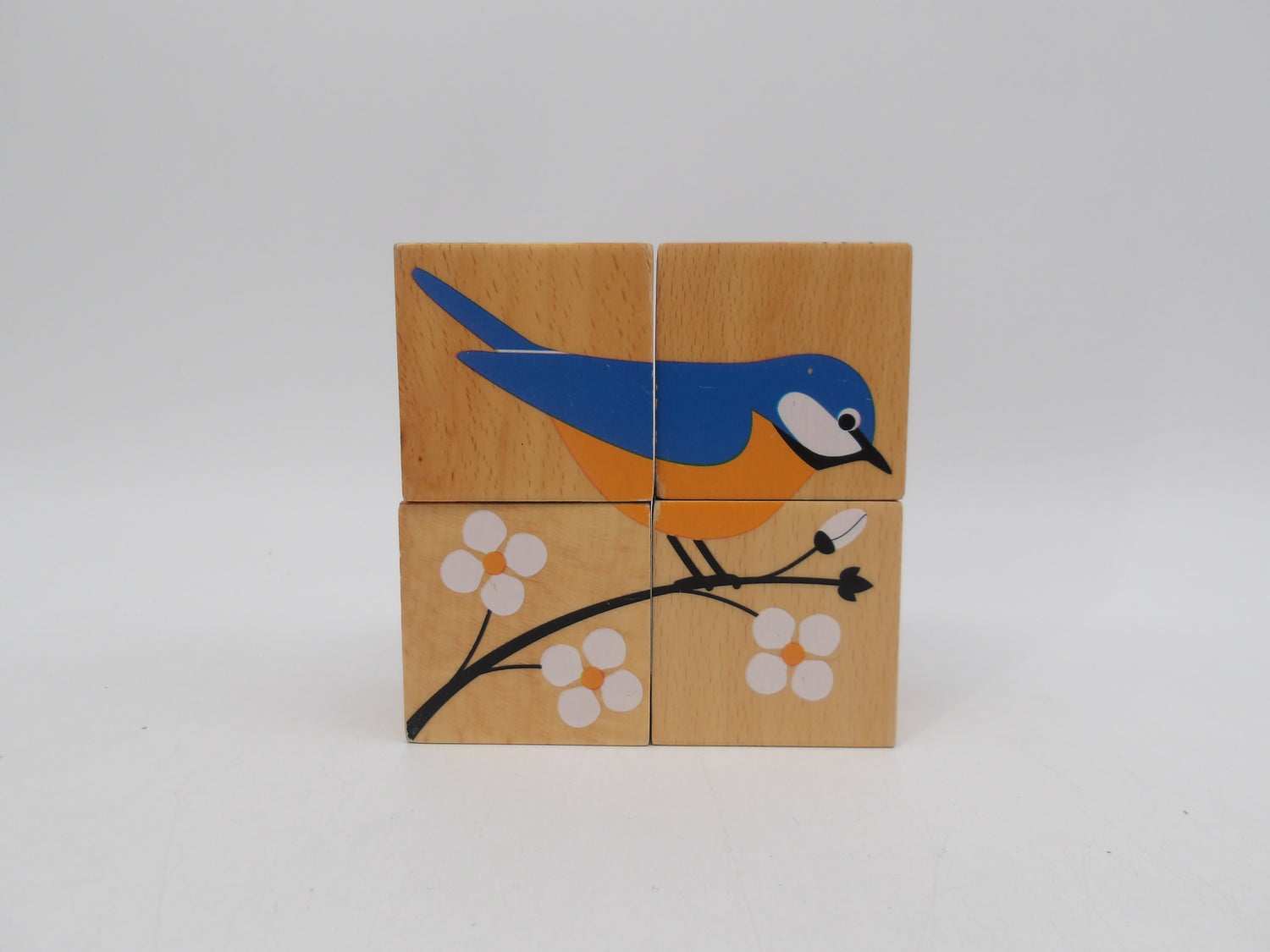 Cube en bois- Nature &amp; Co