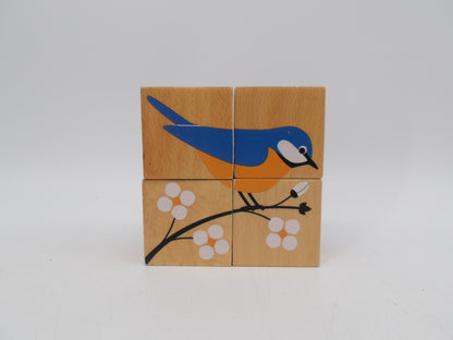 Cube en bois- Nature &amp; Co