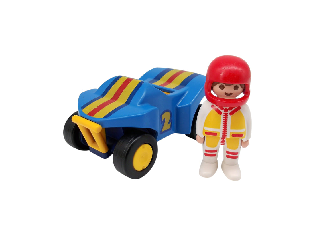 Playmobil 1.2.3 - Voiture de course - Set 6782 