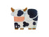 Puzzle silhouette -  Les vaches à la ferme - 24 pièces