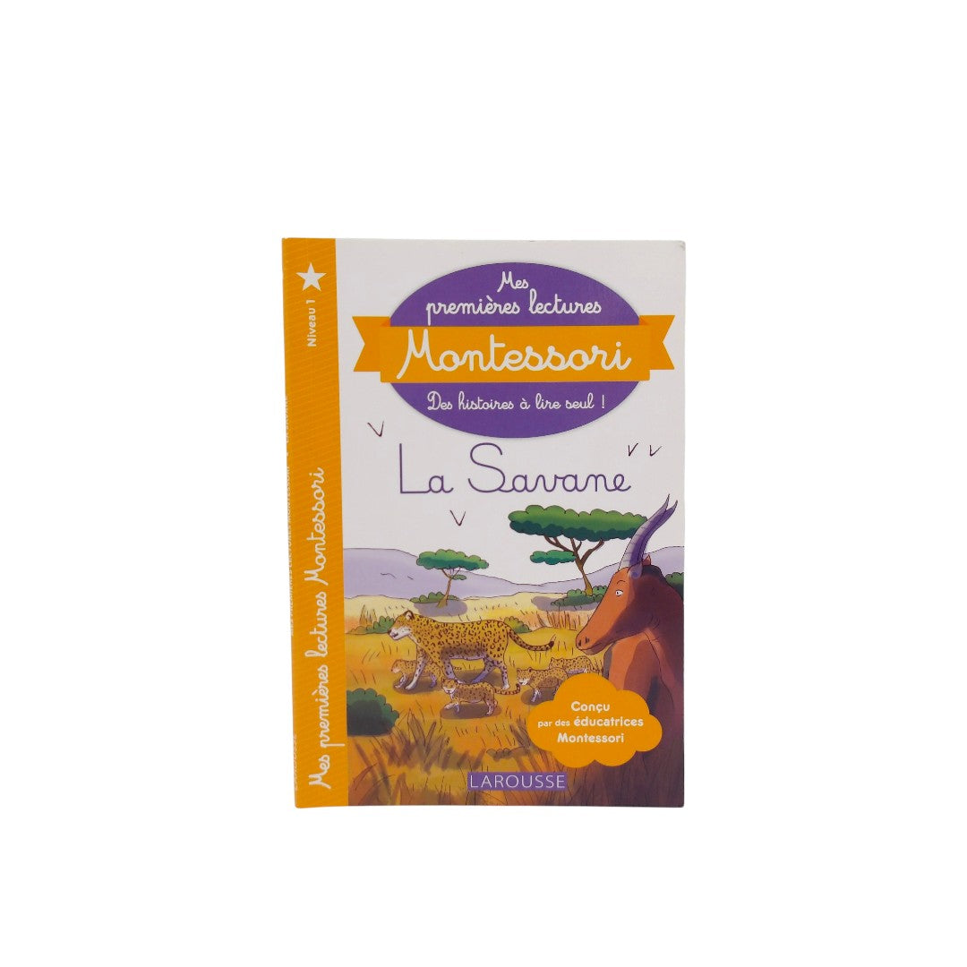 Mes premières lectures Montessori - La savane 