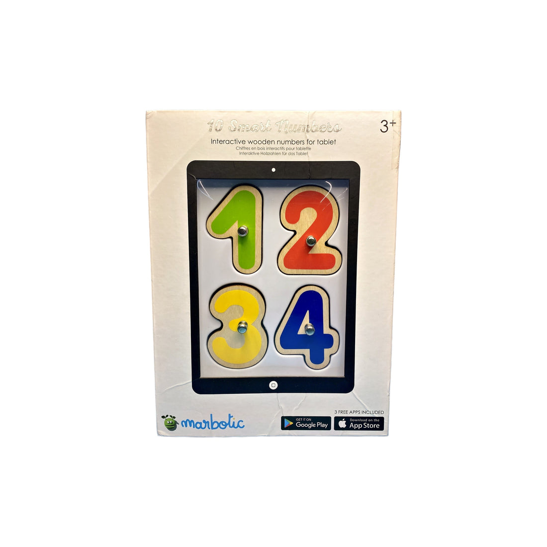 Chiffres en bois interactifs - Smart numbers