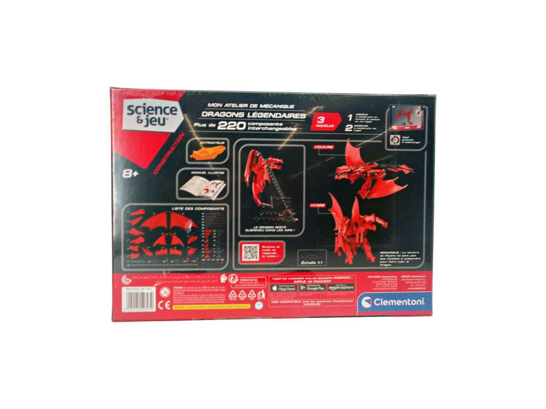 Science et jeu - Mon atelier de mécanique - Dragons légendaires