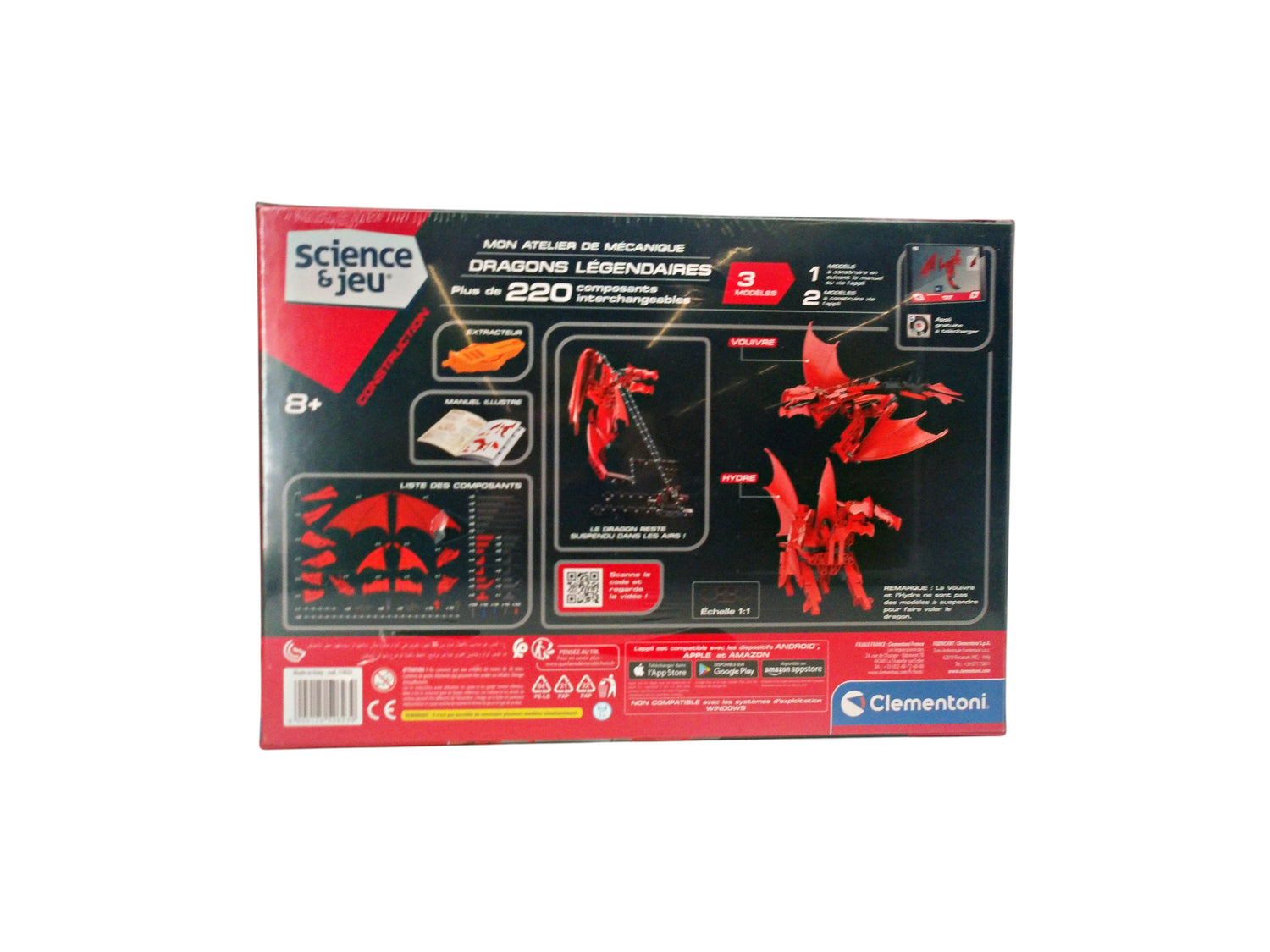 Science et jeu - Mon atelier de mécanique - Dragons légendaires