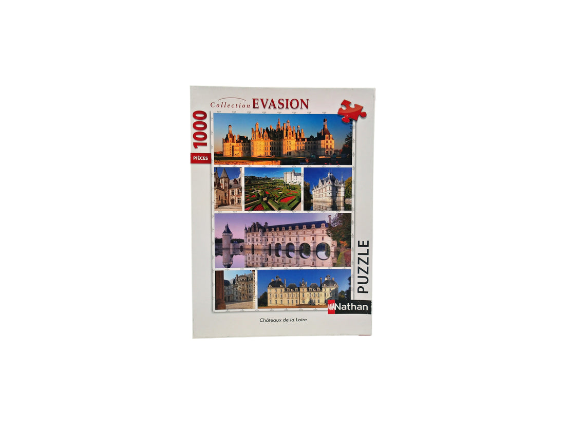 Puzzle - Les châteaux de la Loire - 1000 pièces