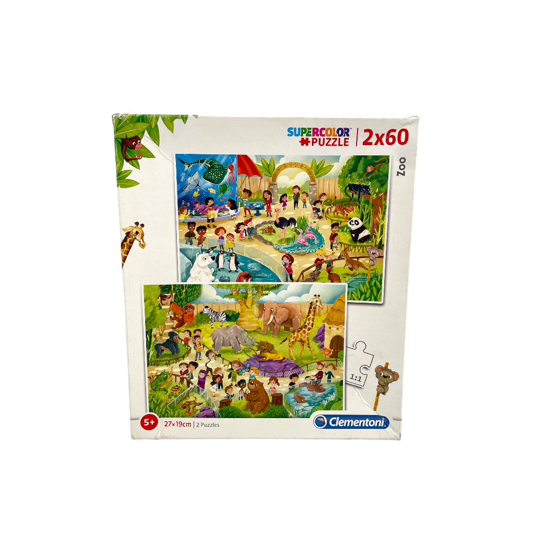 Puzzle - Zoo - 2x60 pièces