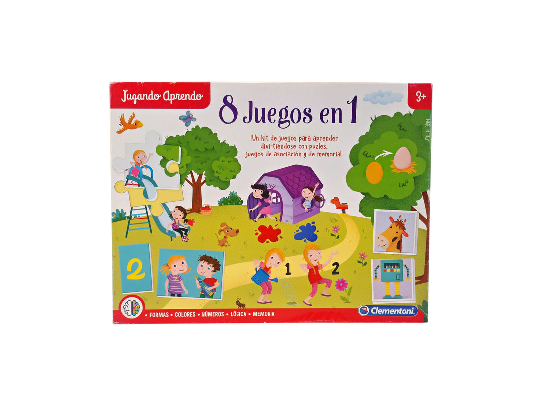 8 juegos en 1 - Jugando aprendo