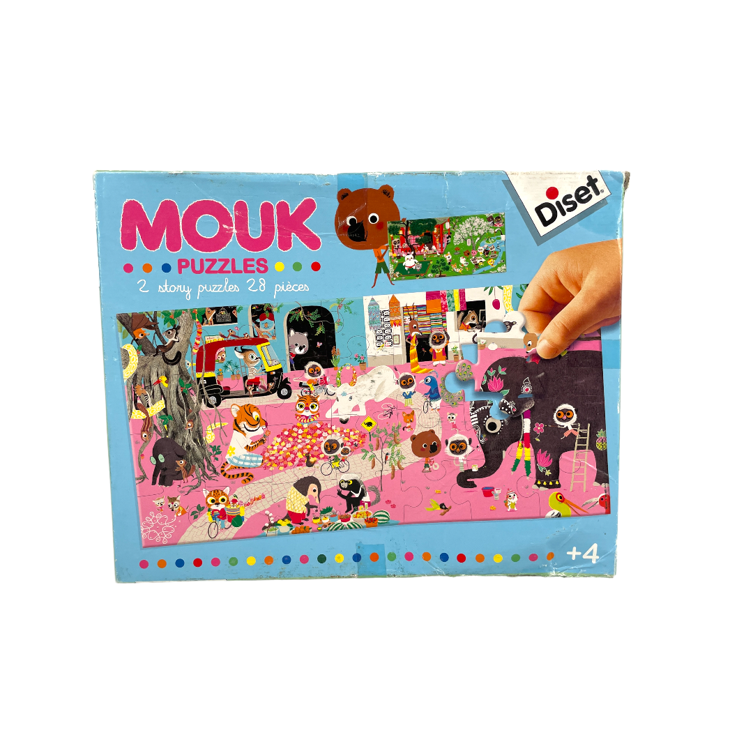 Puzzle - Mouk - 2x28 pièces- Édition 2015