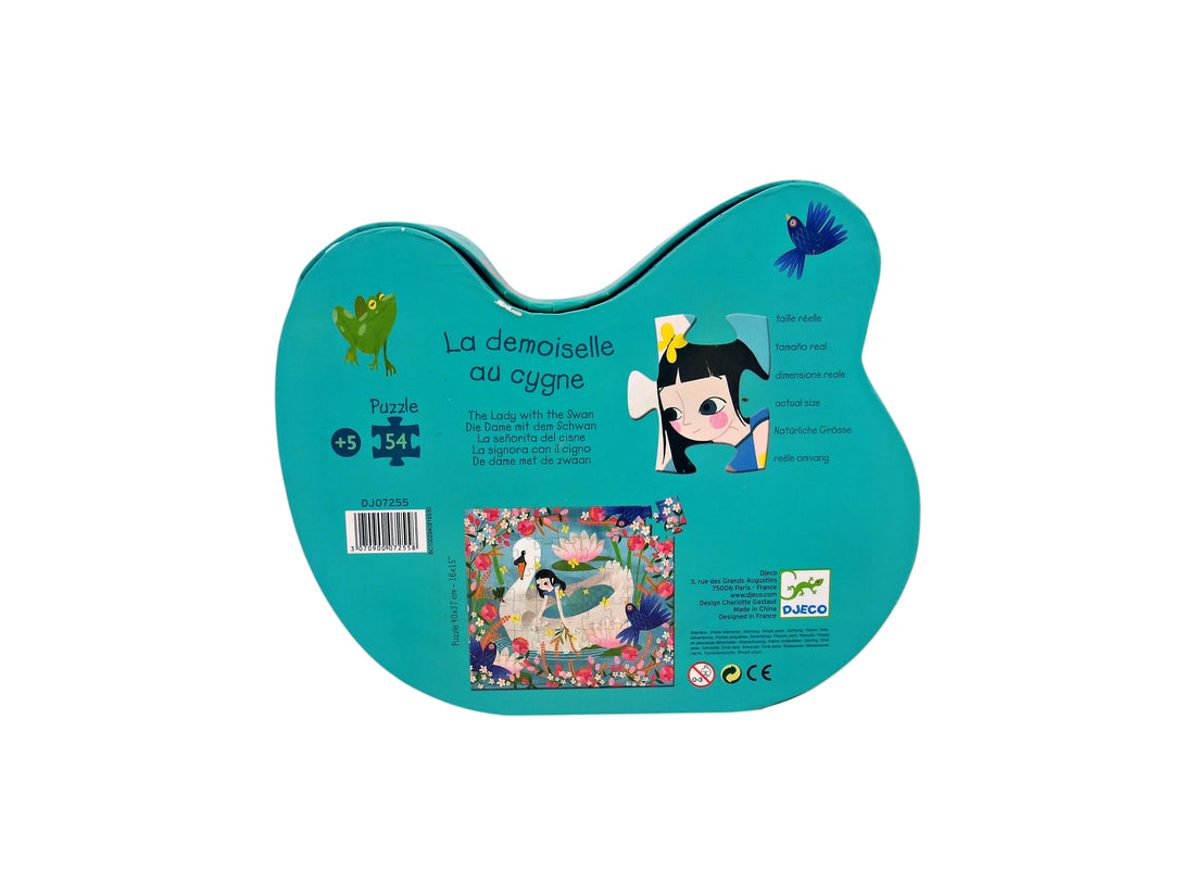 Puzzle - La  Demoiselle au Cygne - 54 pièces