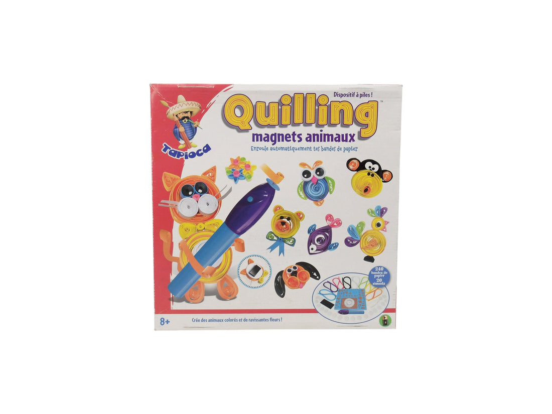 Quilling magnets animaux