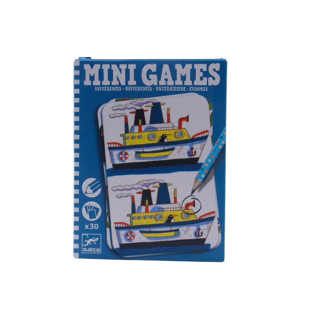 Mini Games - Les différences