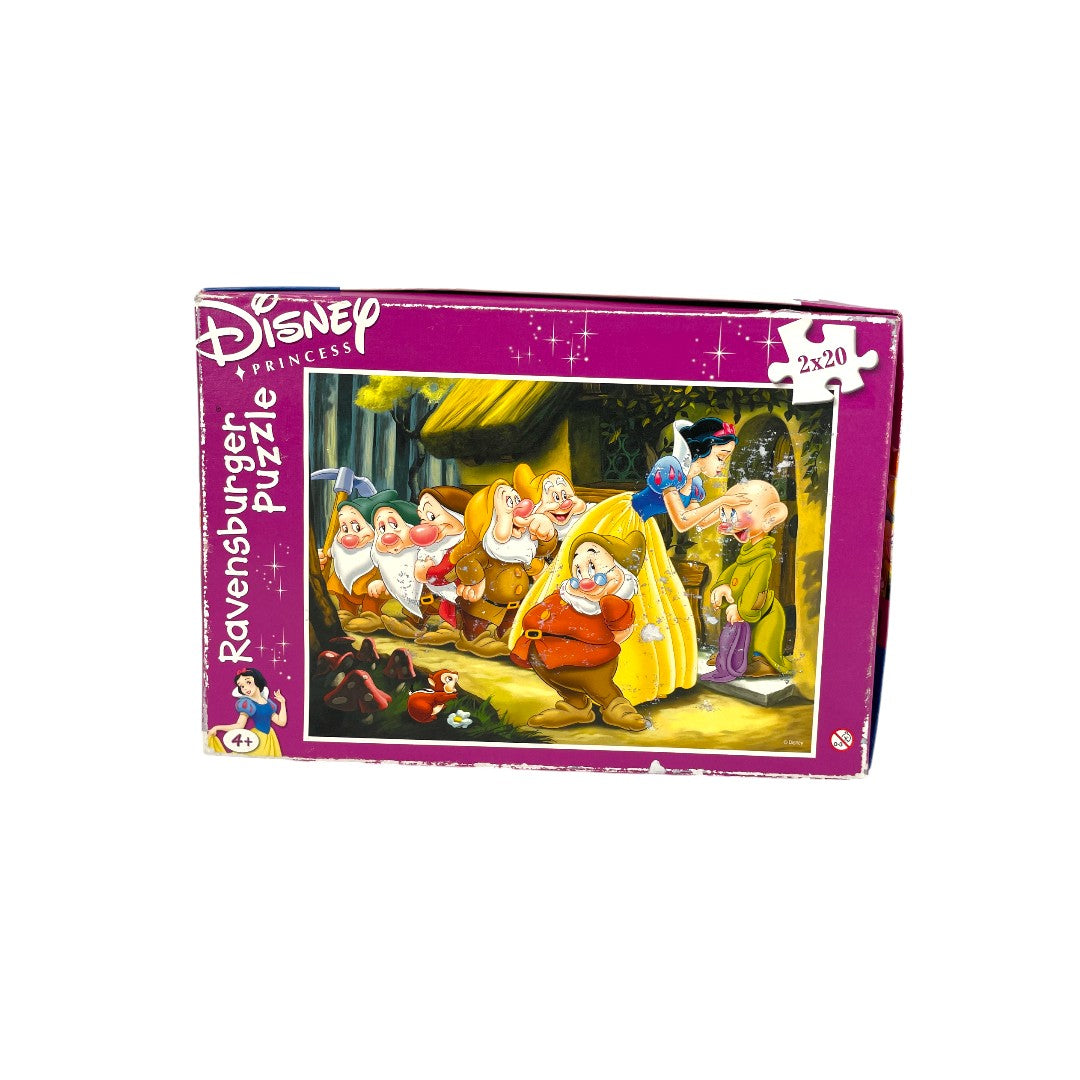 Puzzle - Blanche Neige - 2x20 pièces- Édition 2002