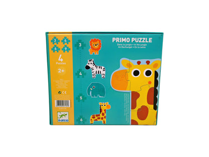 Puzzle primo - Dans la jungle - x4
