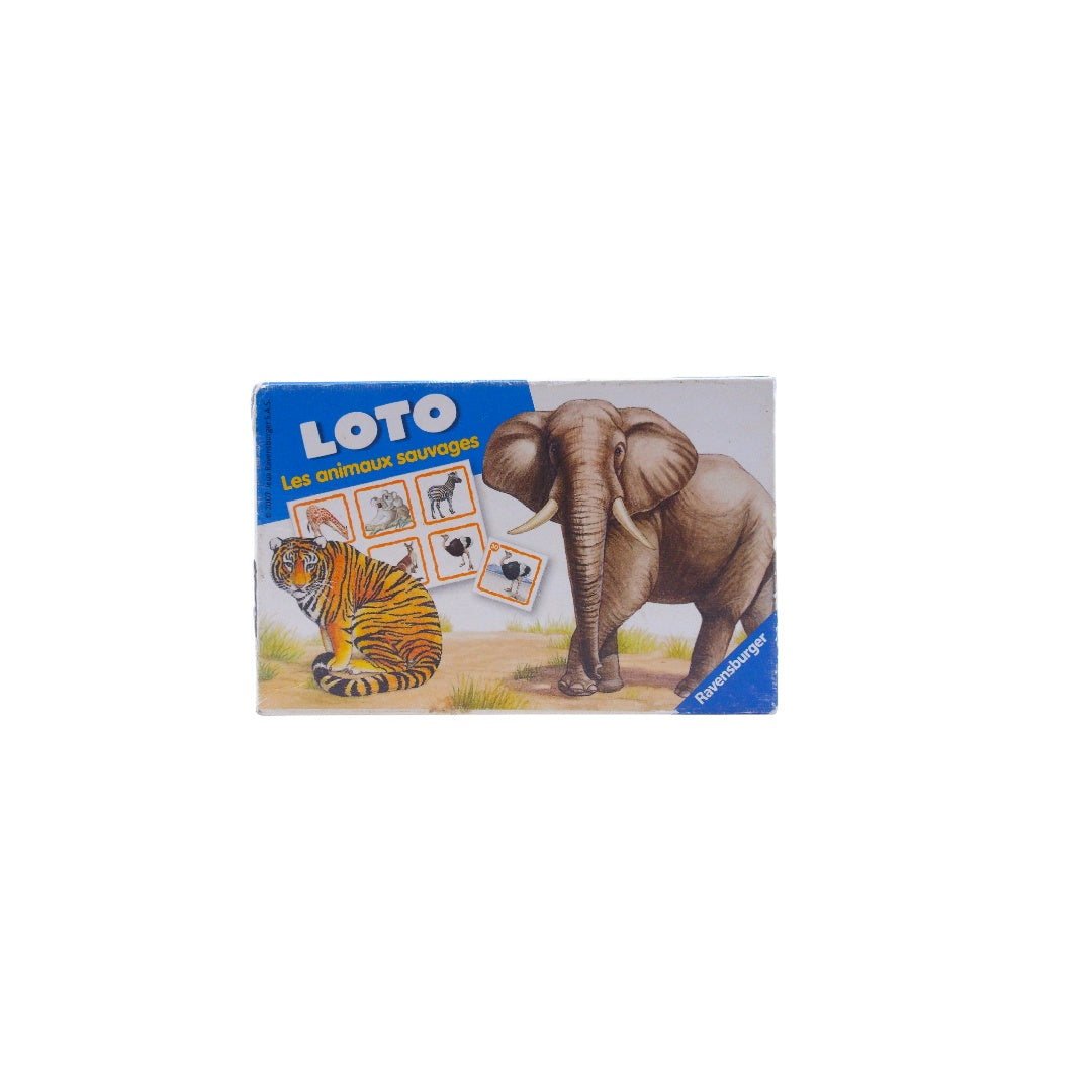Loto les animaux sauvages