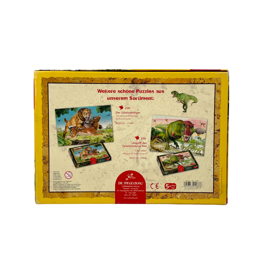 Puzzle - T-Rex world - 100 pièces