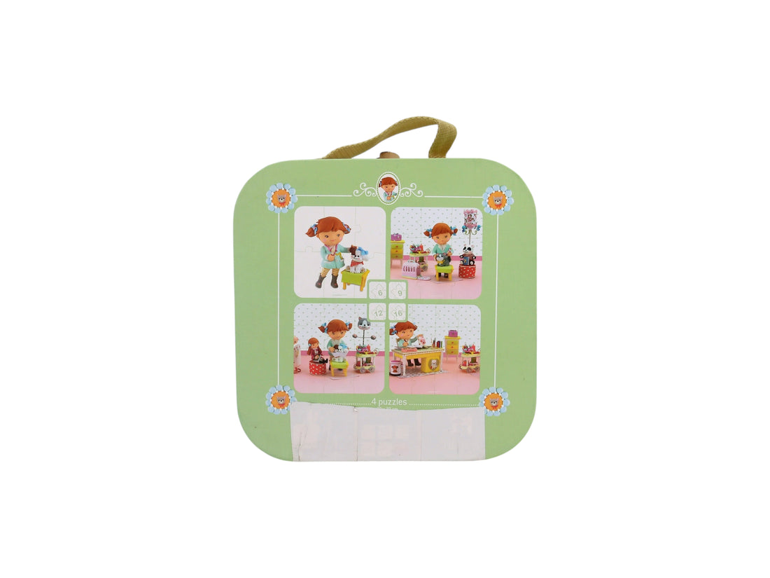 Puzzles évolutifs - Lilou joue - x4