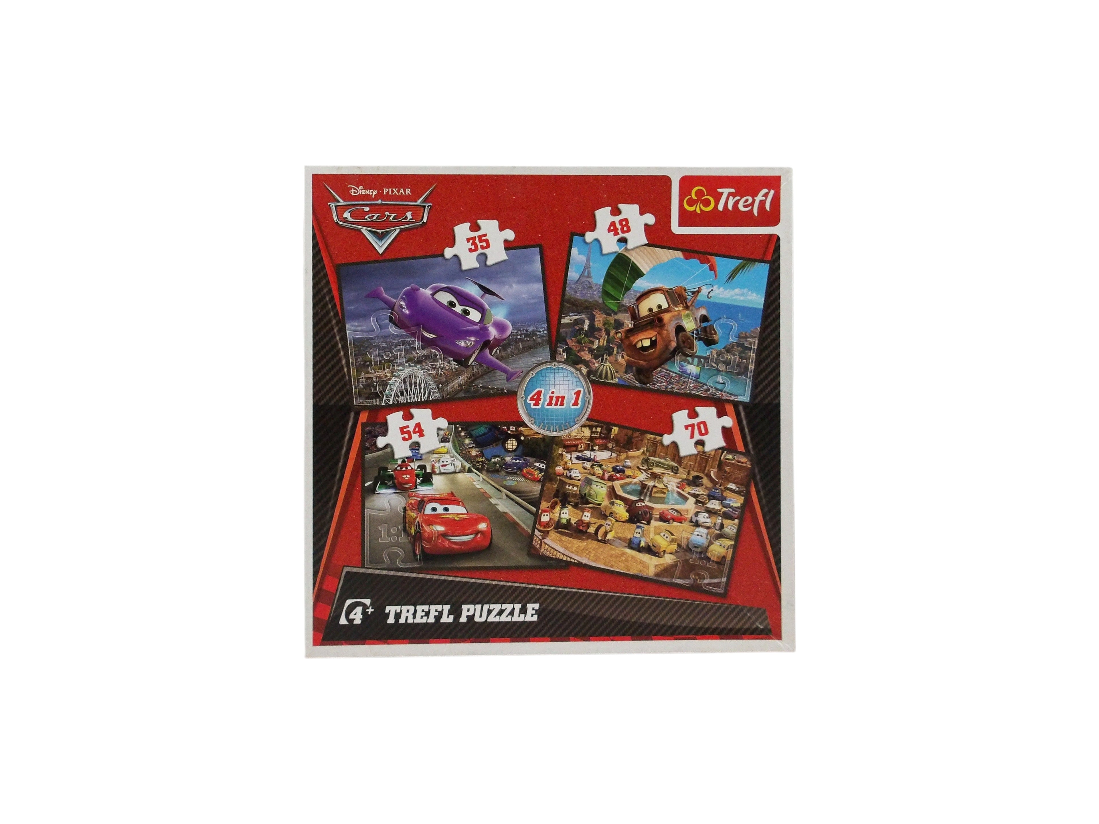 Puzzles évolutifs - Cars x 4- Édition 2006