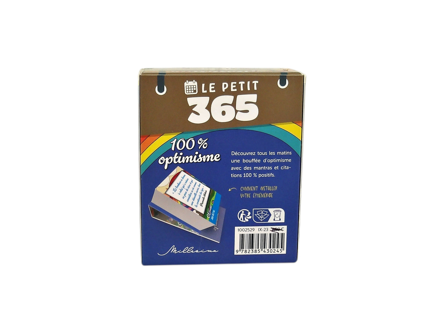 Calendrier - Le petit 365 - 100% optimisme