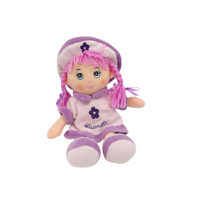 Peluche - Poupée Lavandine  - Violette 