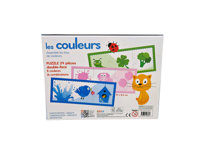 Boîte de jeux - Les puzzles - Les couleurs