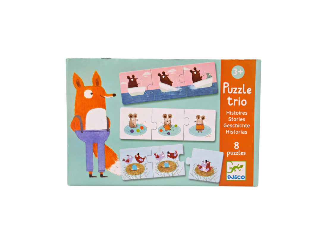 Puzzle Trio Histoires - 8x3 pièces