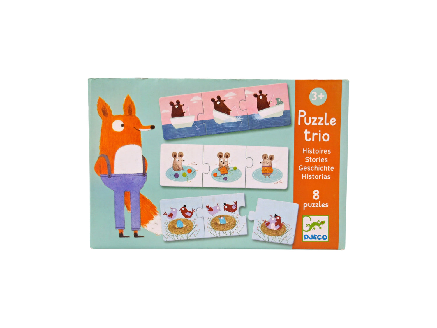 Puzzle Trio Histoires - 8x3 pièces